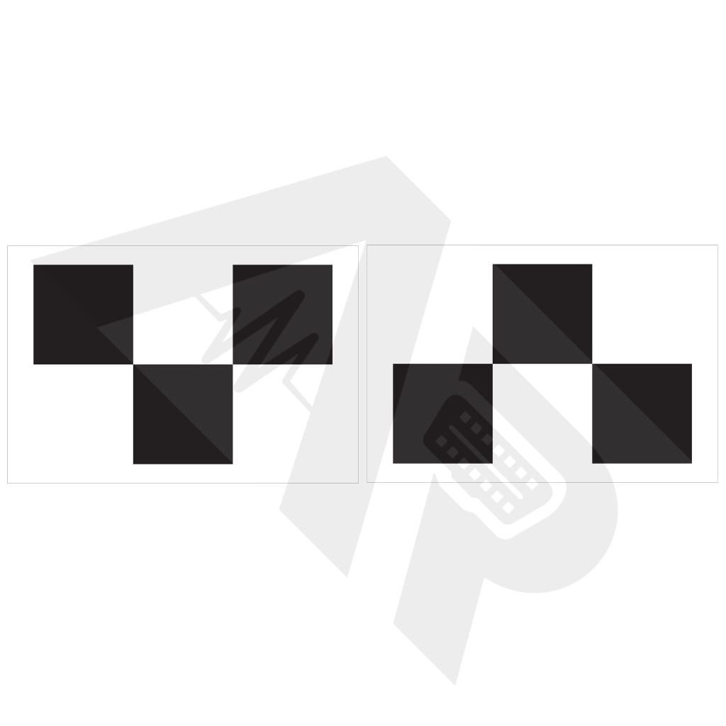 Autel Adas - Maserati Ldw Targets (Csc0611-03 L&r)