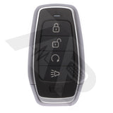 Autel Ikey 4 Button Universal Smart Key (Remote Start) - Ikeyat4Pr (Pack Of 5X) Keys