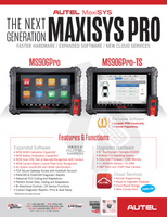 Autel Ms906Pro - Automotive Diagnostic Scan Tool With Bi-Directional Controls Maxisys906Pro Tools