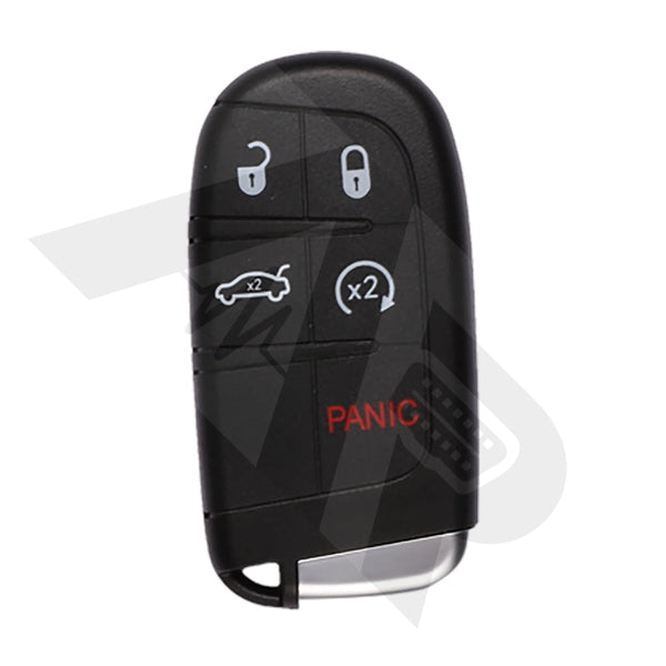 Autel Ikey Chrysler Style Universal Smart Key - Premium 5 Button Ikeycr5Tpr (Pack Of 5X) Keys