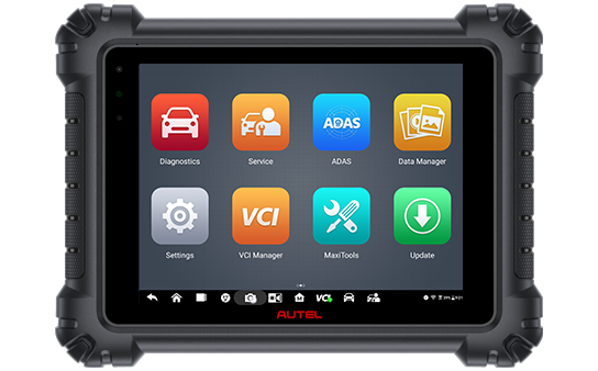 Autel MaxiSys MS909EV with TESLA Cable Sets: Electric Vehicle Diagnostic Scan Tool and J2534 Interface