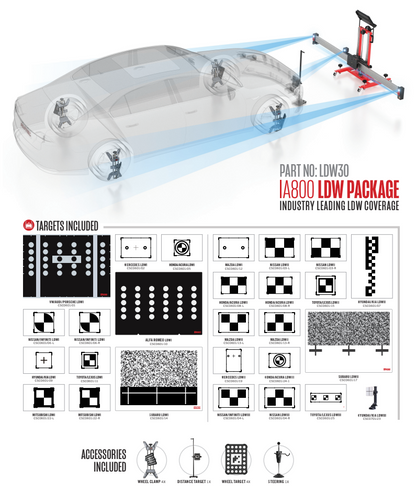 AUTEL -LDW30 - IA800 Calibration Frame - LDW 3.0 - ADAS
