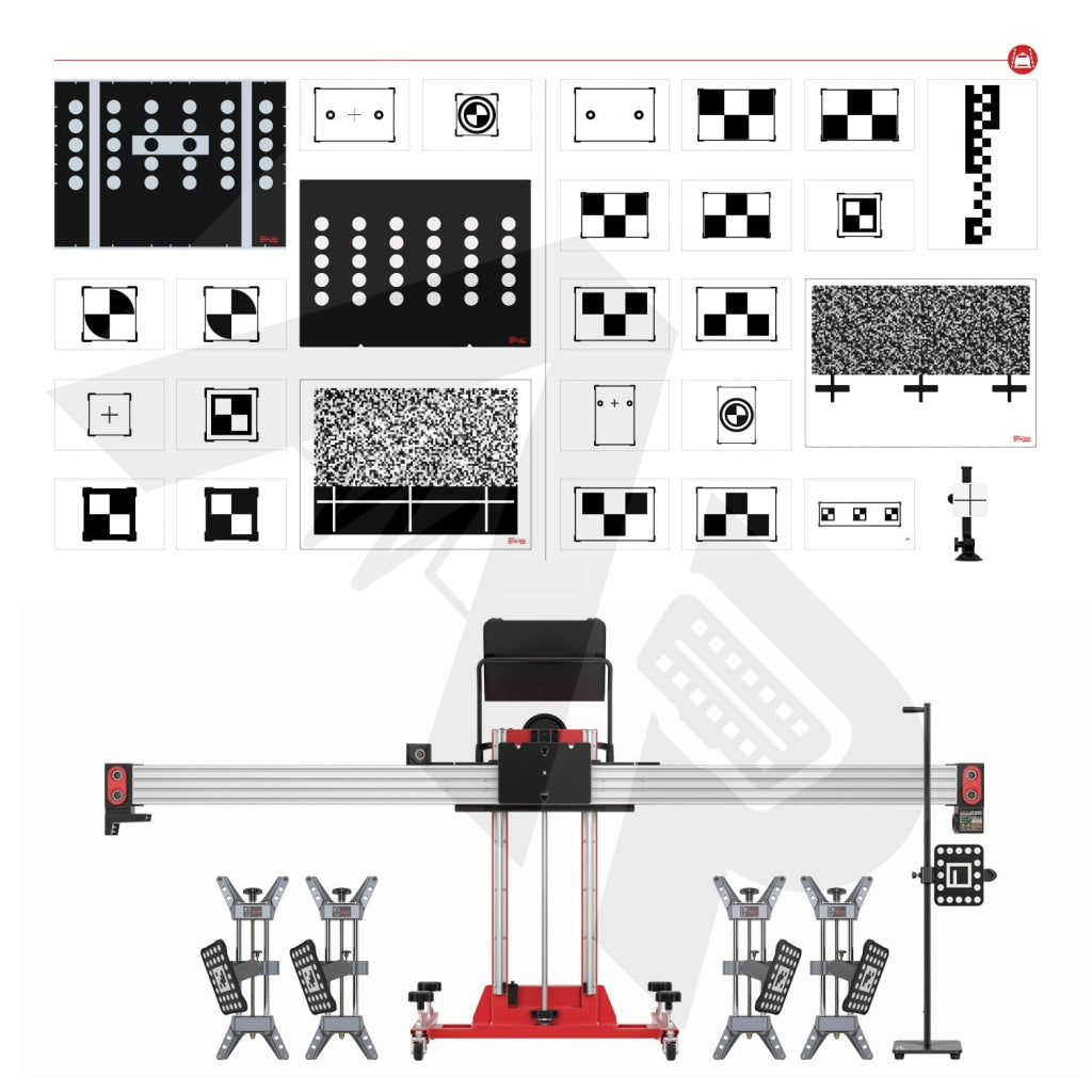 Autel Adas - Ia800 Calibration Frame Lane Departure Warning 3.0 Package