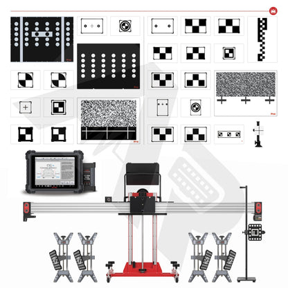 Autel Adas - Ia800 Calibration Frame Lane Departure Warning 3.0 Package With Maxisys Ms909 Ldw30T