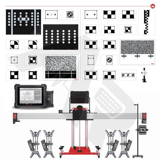 Autel Adas - Ia800 Calibration Frame Lane Departure Warning 3.0 Package With Maxisys Ms909 Ldw30T