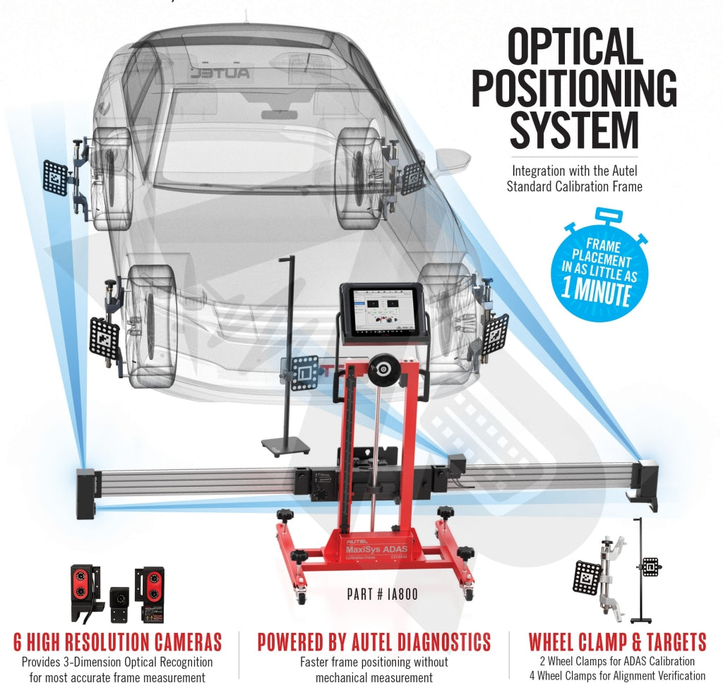 Autel Adas - Ia800 Intelligent Optical Positioning System Standard Frame