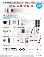 Autel Adas - Ma600 Portable Frame Ldw2.0T Mobile Lane Departure Warning All Systems With Ms909