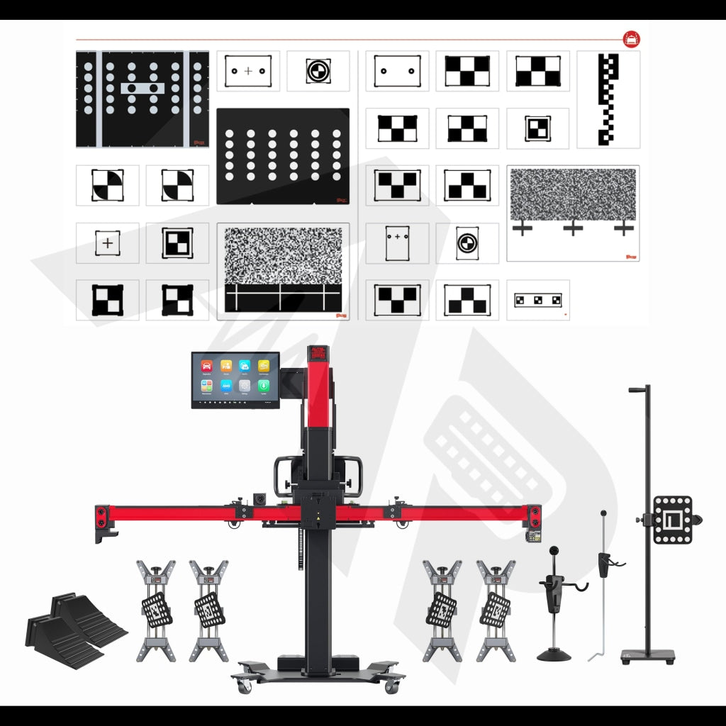 Autel Adas: Maxisys Ia900Ldw Wheel Alignment + Adas Calibration Frame Ldw Targets