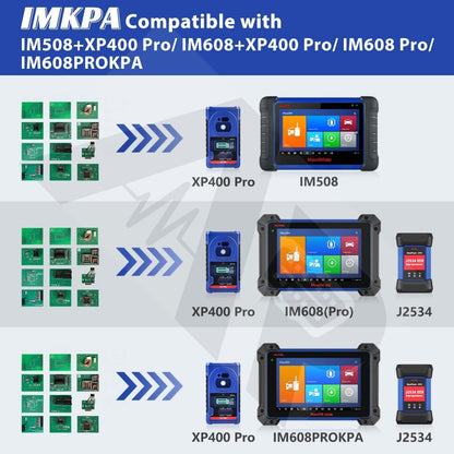 Autel Imkpa - Maxiim Key Programming Accessory Kit Renewal Adapters Tools