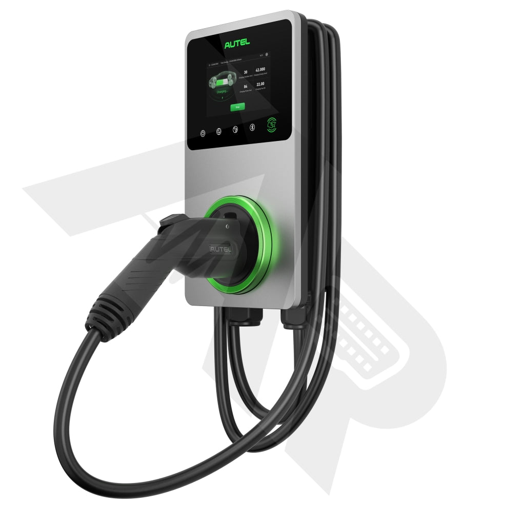 Autel Maxicharger Commercial Grade Level 2 50A Ev Charging Station With In-Body Holster Hardwire
