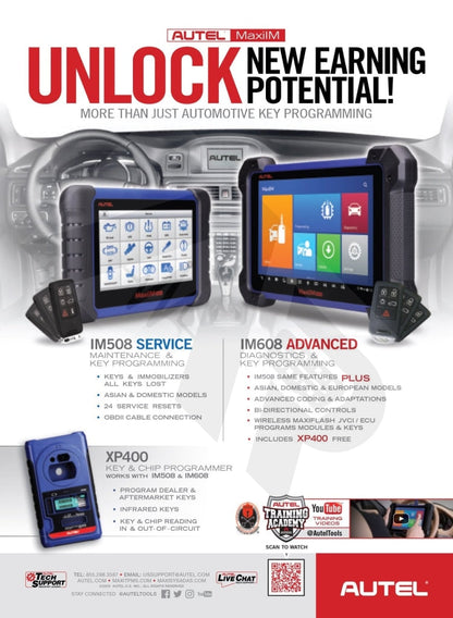 Autel Maxiim Im608Pro - Package Deal W. Gbox2 Apb112 Key Programmer Diagnostic Scan Tool Mercedes