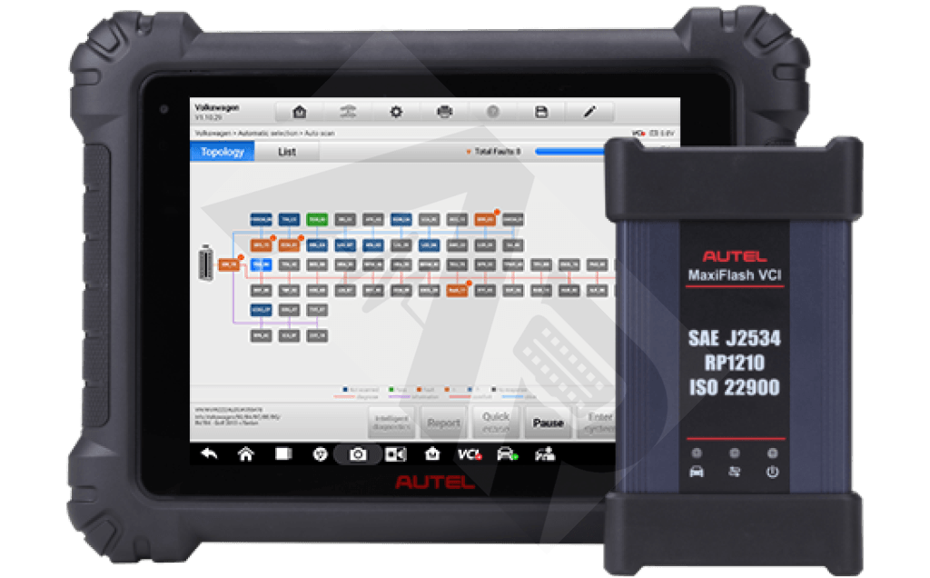 Autel Maxisys Ms909 - Automotive Diagnostic Scan Tool And J2534 Interface