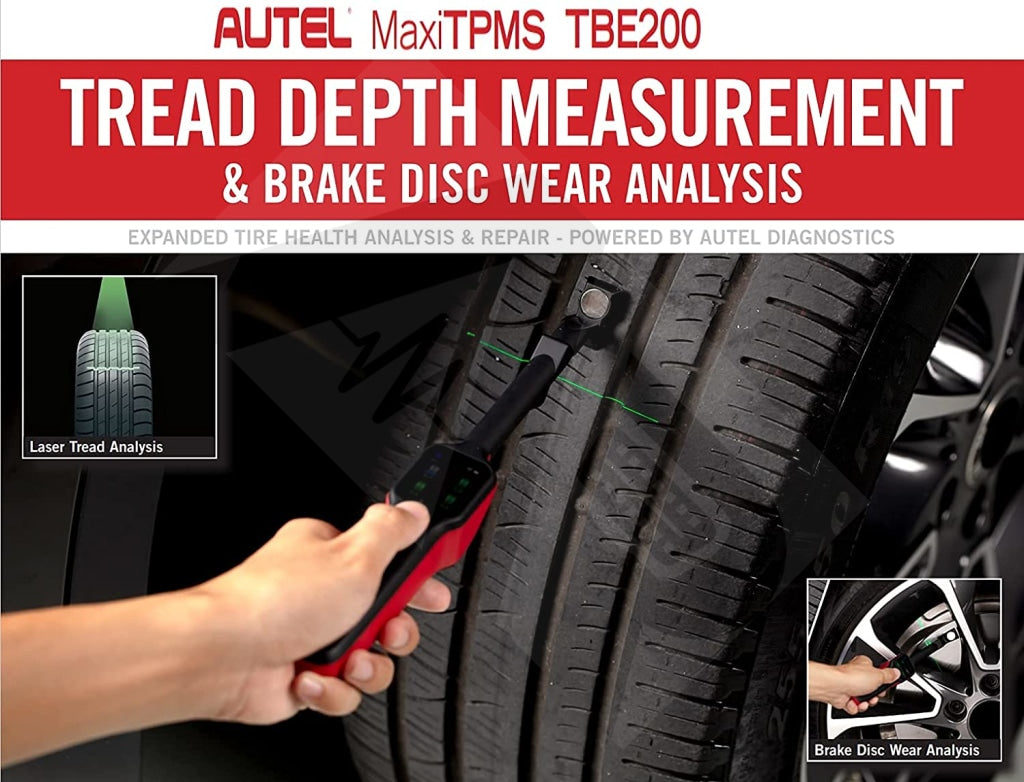 Autel Maxitpms Tbe200 - Tire And Brake Expert Analysis Tpms