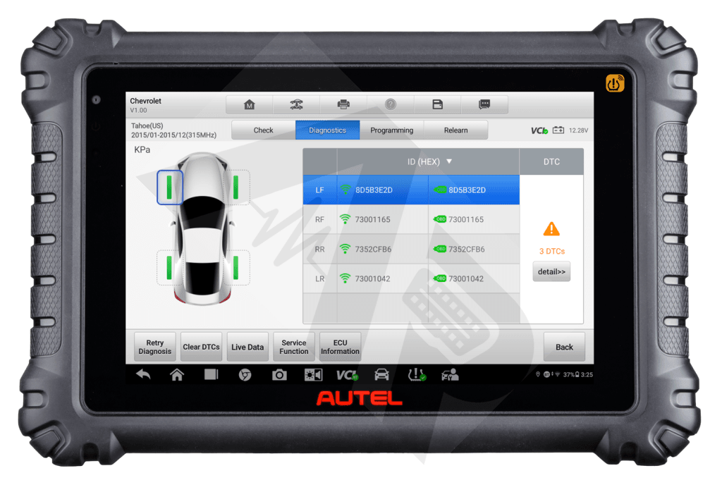 Autel Ms906Pro-Ts - Automotive Diagnostic Scan Tool With Tpms Functionality Maxisys906Pro Tools