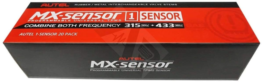 Autel Mx-Sensor With Rubber Press-In Valve (Case Of 20 Sensors) Tpms
