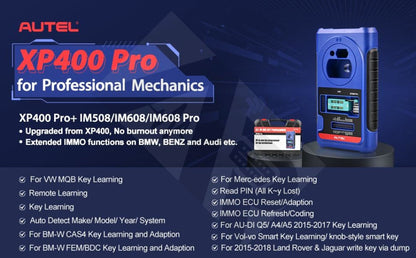 Autel Xp400Pro (Upgrade Im608/im600 To Im608/im600Pro) Key Tools