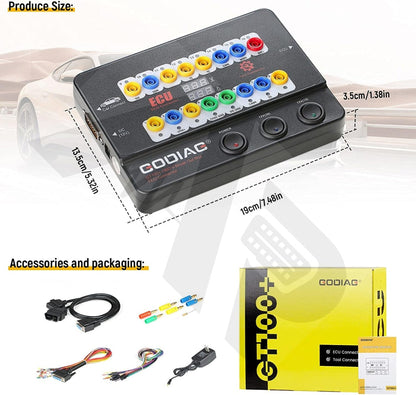 Godiag Gt100+ Obd2 Breakout Box And Ecu Bench Tool