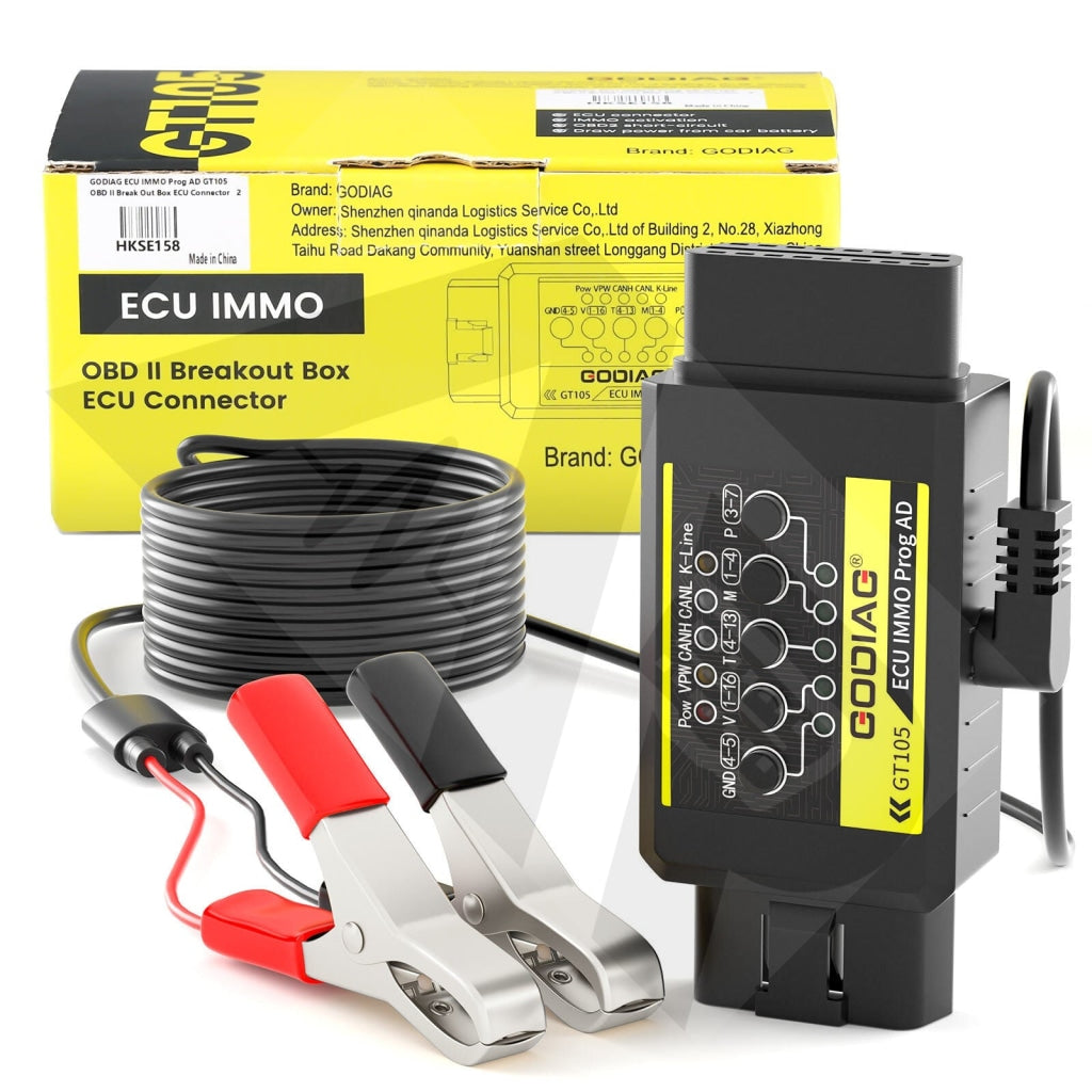 Godiag Gt105 - Obd2 Immobilizer Assist Tool Breakout Box